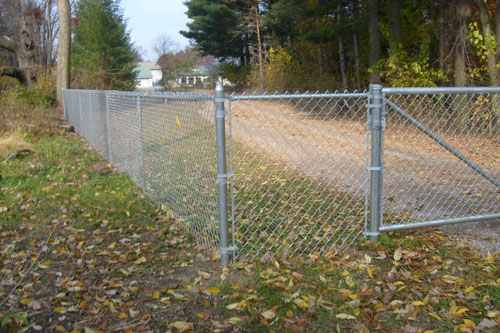 bedford fence residential chainlink fence