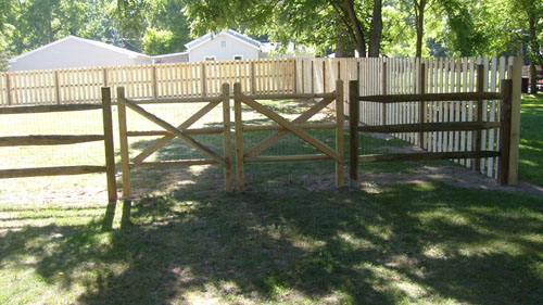 bedford fence split rail fence